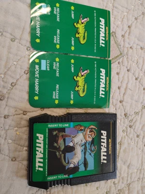 Pitfall (Intellivision, 1982) Cartridge Video Game.  Untested - Image 1 of 2