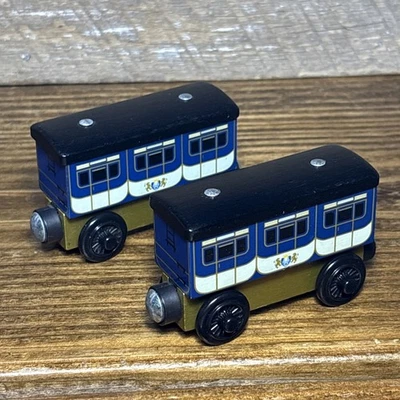 2 2013 Wooden Railway Stephen's Castle Coach Thomas Train Thomas Tank Lot - Image 1 of 4