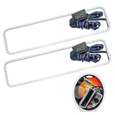 LED Halo Headlights Factory Surface Add On Custom Lights ColorSHIFT 2275-330 Foto 1 de 4