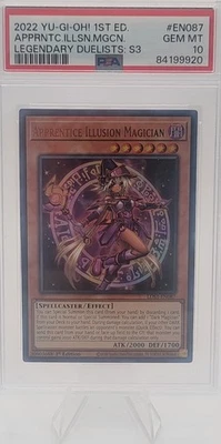 Apprentice Illusion Magician (GOLD) LDS3-EN087 LDS3 PSA 10 GEM MINT - Image 1 of 2