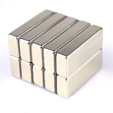 1/5/10pcs 50mmx20mmx10mm Strong Permanent Rare Earth Neodymium Block Magnets N50