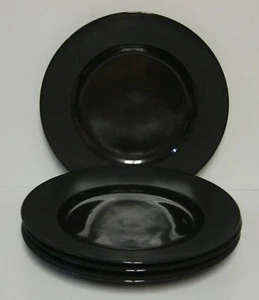 Rosenthal VARIATIONS (BLACK) Service Plates SETS OF FOUR More Here WHITE - Picture 1 of 3