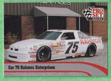 1992 Pro Set Winston Cup #154 Dick Trickle Car 75 Rahmoc Enterprises Butch Mock