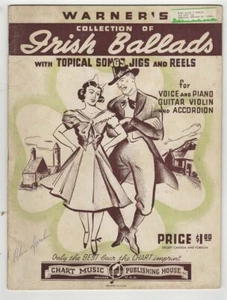 Irish Ballads , Jigs & Reels, Voice,Piano Guitar,Violin & Accordion - Picture 1 of 2