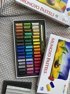 48 Color Artist Chalk Pastels Soft Pastel Set Art Supplies Painting Non Toxic - Picture 1 of 4