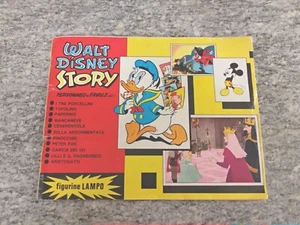 Album Figurine Lampo WALT DISNEY STORY -QUASI COMPLETO- originale - Imagen 1 de 12