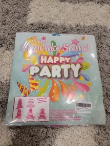 3 Tier Cupcake Stand - 2 in pack - Professional Presentation & Finish - Picture 1 of 4