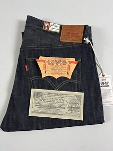 LEVIS VINTAGE CLOTHING LVC 1947 501XX RIGID 38X30 NWT LAST ONE!