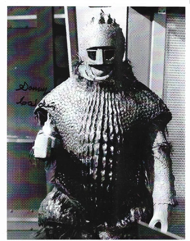 Sonny Caldinez DOCTOR WHO Ice Warrior 10x8 Genuine Signed Autograph COA 32896 Cover