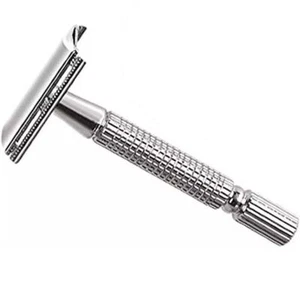 Vintage Manual Razor for Men - Old-Fashioned Retro Design, Stainless Steel Const - Picture 1 of 7