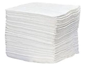 Spill Control - Medium Weight Oil Only Sorbent Pads (100 Pads/Case) - SAFETY-CE- - Picture 1 of 1