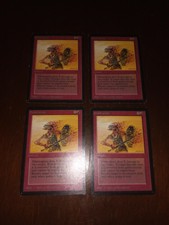 MTG Magic Disintegrate x4 Beta (2x MP, 2x LP)