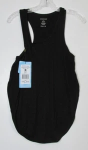 Women's Sharny & Julius SJ Softskin Mumlet Bamboo Singlet Top Black Size Small - Picture 1 of 8