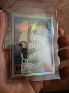 2007 BOWMAN HERITAGE SEATTLE MARINERS ICHIRO RAINBOW FOIL INSERT CARD #181