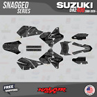 Graphics Kit For Suzuki Drz400 Sm S E All Years Snagged Series   Smoke
