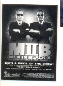 Tarjeta promocional Inkworks Men in Black II 2002 película - Imagen 1 de 1