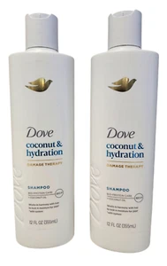 Champú Dove Coco e Hidratación Terapia Daños Bio-Proteína 12 oz - Imagen 1 de 1