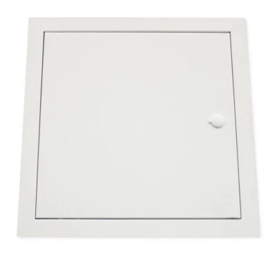 White Metal Access Panel with Picture Frame to suit 600x600mm opening