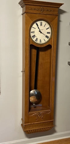New York Standard Self winding Wall Clock Cover