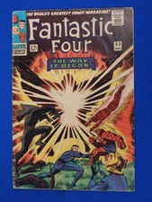 Vintage Marvel Comics Fantastic Four #53, 2nd App. of Black Panther, 1st Klaw
