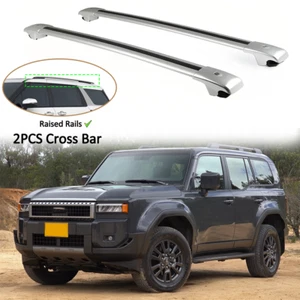 2PCS Cross Bars Roof Rack Fits Land Cruiser Prado LC250 J250 2024 2025 Lockable - Picture 1 of 11
