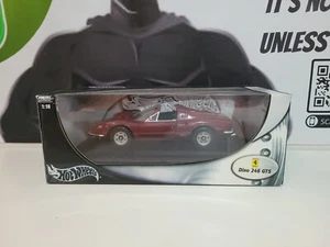 Hot Wheels Metal Collection Ferrari Dino 246 GTS 1:18; Mint Collectors - Bild 1 von 6