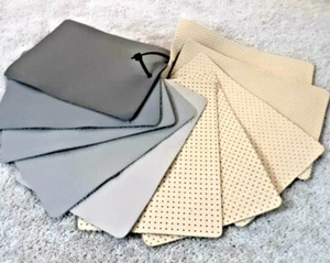7" x 5"~ Lot of 10 ~ Variety Colors Leather Rectangle Craft Pieces ~ USA Soft - Picture 1 of 8