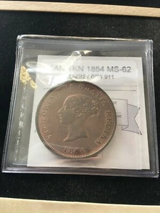 Canada Token  1854  NB-2B2  Breton #911 Coin Mart Graded**MS-62** #021112 - Foto 1 di 8