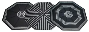 Shelta Rain Sun Umbrella Mini Maxi - 3555 Stripes Mini Manual - Picture 1 of 1