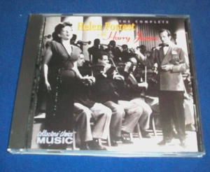 ⭐ THE COMPLETE HELEN FORREST WITH HARRY JAMES CD 19 TRACKS ⭐ - Picture 1 of 2