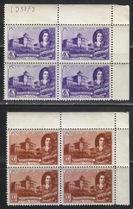 Russia 1949 MNH Mi 1367-1368 Sc 1386-1387 V.Bazhenov, Neoclassical architect ** - Picture 1 of 2