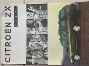 RARE CATALOGUE brochure Katalog Prospekt CITROEN ZX BREAK 10 PAGES ANNEE 1993 - Picture 1 of 1