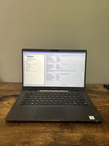Dell Latitude 7400 Core i5-8365U 1.60ghz 8gb Ram Laptop #0717-31 - Afbeelding 1 van 8