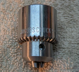 Jacobs 1BM  Keyed Medical Stainless Steel Jacobs Chuck - 3/8-24 thread - 1/4 cap - Picture 1 of 8