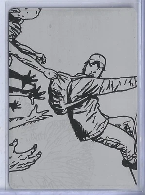 The Walking Dead Comic Series 1 Printing Plate Black 1/1 Glenn KAC - Image 1 of 2