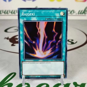 Raigeki SDCH-DE021 Super Rare 1. Auflage Yu-Gi-Oh Karte Near Mint - Bild 1 von 1