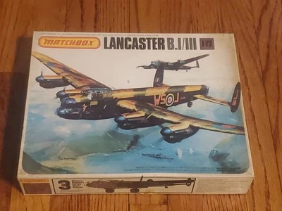 Matchbox 1/72 scale  Kit No PK-602 Avro Lancaster B.I/III Old Collectable (1979) - Image 1 of 4