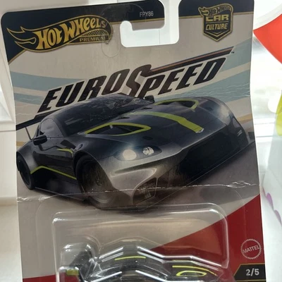Hot Wheels Aston Martin Vantage GTE - Euro Speed Premium Foto 1 de 3