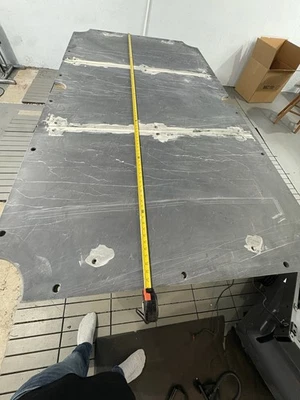 OLHAUSEN 7’ Pool Table Leather Pockets Excellent Condition - Image 1 of 4