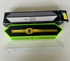 Timex 80 Classic All Yellow Digital Indiglo Watch Model: T2M841 Boxed - Picture 1 of 10