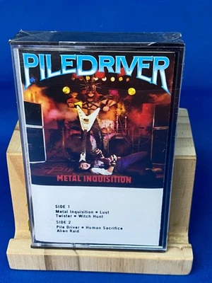 Piledriver - Metal Inquisition Cassette Tape  (HME Records) Censored Version Foto 1 de 4