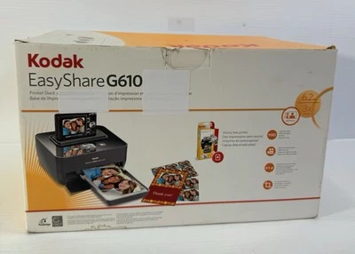Kodak G610 EasyShare Dock Digital Thermal Photo Printer  (No Camera)-Excellent - Image 1 of 4