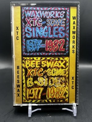 XTC - Waxworks / Beeswax - Cassette Tape / HTF Virgin Records - Image 1 of 4
