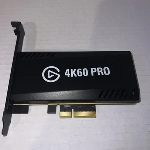 Carte de capture interne Elgato 4K60 Pro flux et enregistrement noir modèle 20GAS9901 - Photo 1/8
