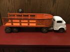 Vintage Structo Overland Freight Lines Tractor Trailer Semi 1950?S 21? Good Cond