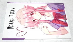 Mirai Nikki Anime Cubierta Blanco Notebook Diario 6X9 NUEVO - Imagen 1 de 3