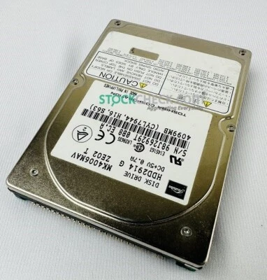 Toshiba MK4006MAV Hard Disk Drive - Image 1 of 3