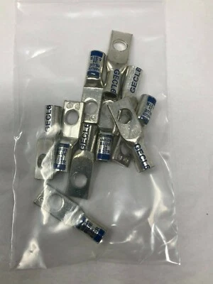 Harger GECL6 1-Hole Compression Lug Blue 24 6-STR Lot of 10 - Image 1 of 2