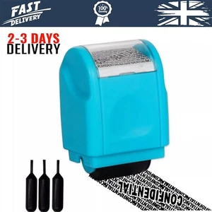 Identitätsdiebstahlschutz Stempelsicherheit Datenverteidiger Datenschutz Roller Set UK - Bild 1 von 7
