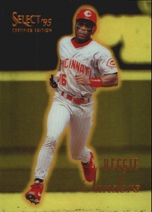 1995 Select Certified Mirror Gold #2 Reggie Sanders - NM-MT